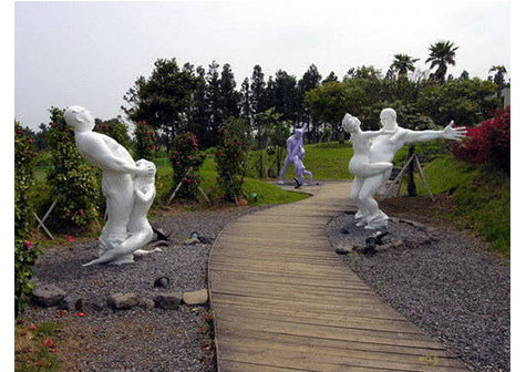 Jeju Loveland , un parque de diversiones ideado para el amor
