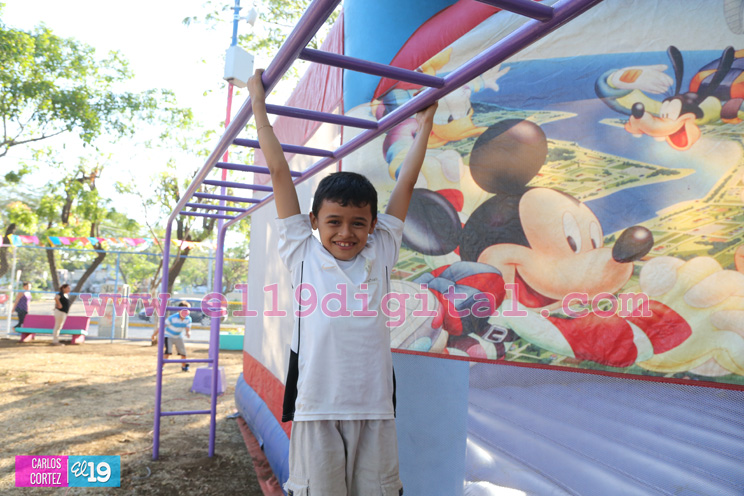 Gobierno Sandinista rehabilita parque de Colonia Don Bosco