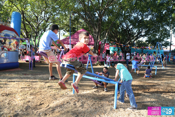 Gobierno Sandinista rehabilita parque de Colonia Don Bosco