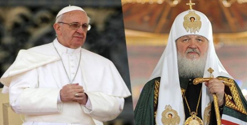 El papa se reunirá con el patriarca ruso Kiril en Cuba en escala hacia México