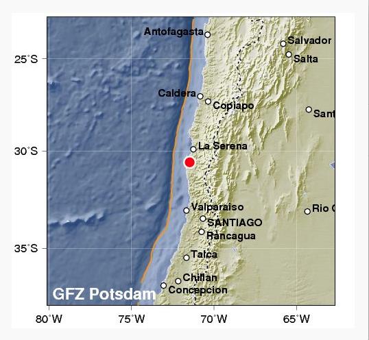 Terremoto de 6.3 grados sacude Chile