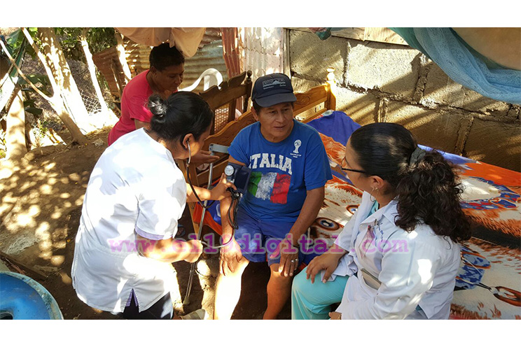 Gobierno Sandinista lleva salud, amor y cariño a pacientes con discapacidad