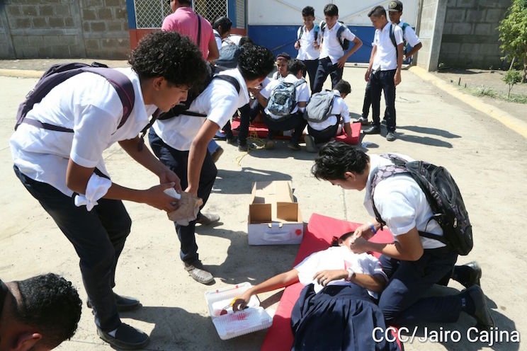 Institutos públicos participan activamente en Ejercicio de Protección Frente a Desastres