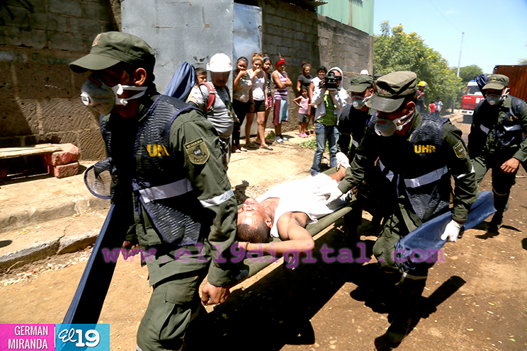Ejercicio Nacional frente a Desastres se desarrolla con éxito en barrios capitalinos
