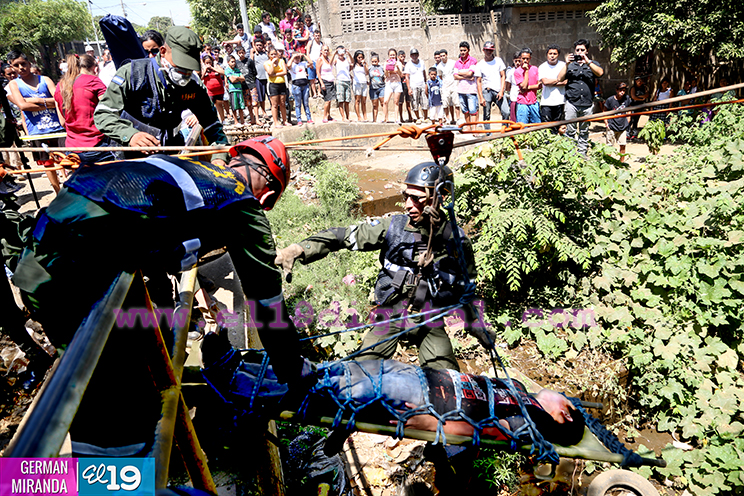 Ejercicio Nacional frente a Desastres se desarrolla con éxito en barrios capitalinos