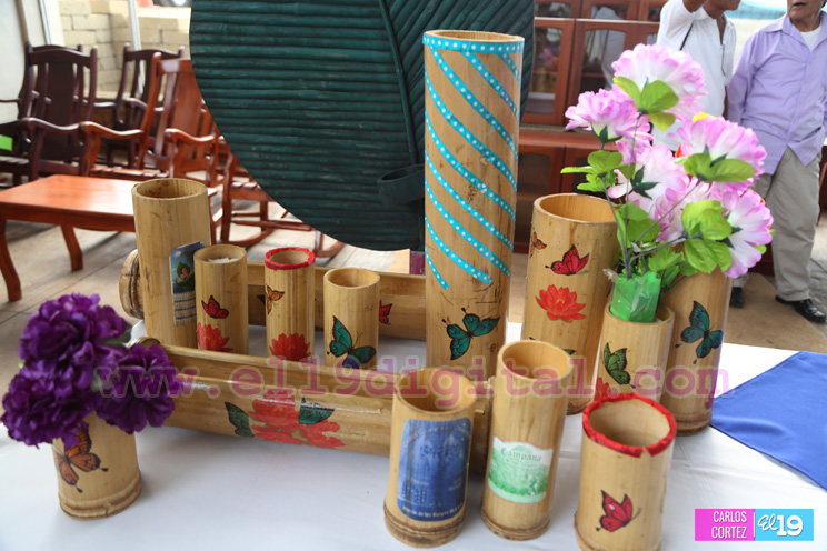Nicaragua y Taiwán promueven proyecto de cultivo y mejoramiento de producción de artesanías de bambú