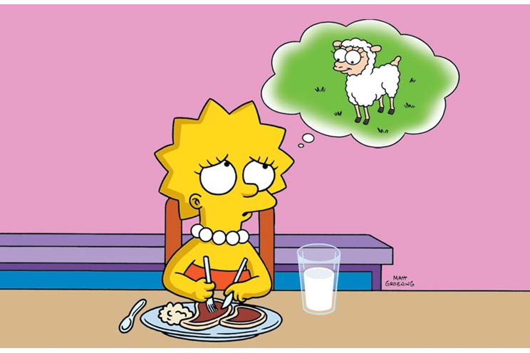 Esta es la insólita petición de un fan de los Simpsons al personaje de Lisa