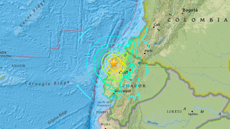 Terremoto de magnitud 7.8 sacude Ecuador: 41 fallecidos (FOTOS, VIDEOS)
