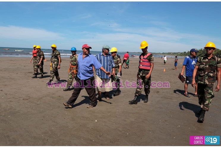 Familias de zonas costeras participan de Ejercicio de Protección anti tsunamis