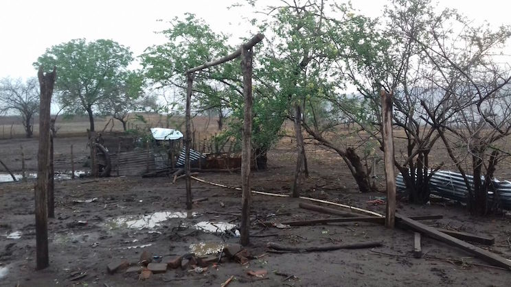 Gobierno atiende en Solidaridad a 35 familias afectadas por fuertes vientos en Malpaisillo