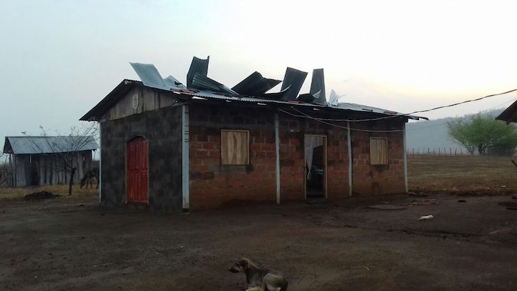 Gobierno atiende en Solidaridad a 35 familias afectadas por fuertes vientos en Malpaisillo