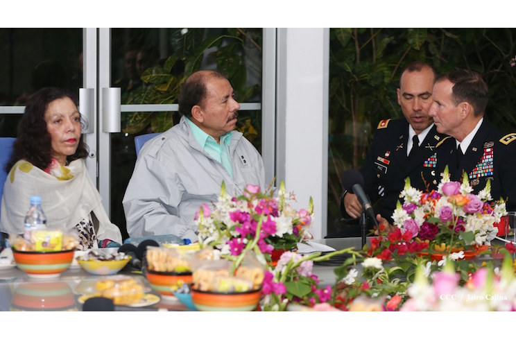 Presidente Daniel se reúne con Subcomandante Militar del Comando Sur de Estados, Teniente General Joseph P. Disalvo