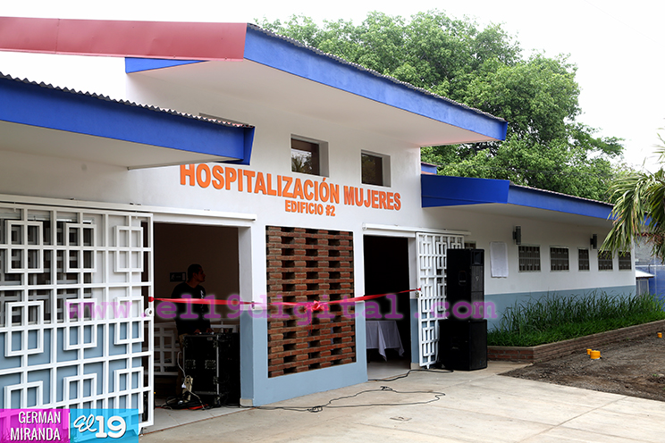 Rehabilitan pabellón de mujeres del Hospital Psicosocial José Dolores Fletes