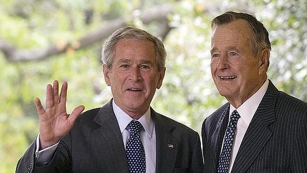 Los expresidentes Bush, padre e hijo, descartan apoyar a Trump en las elecciones