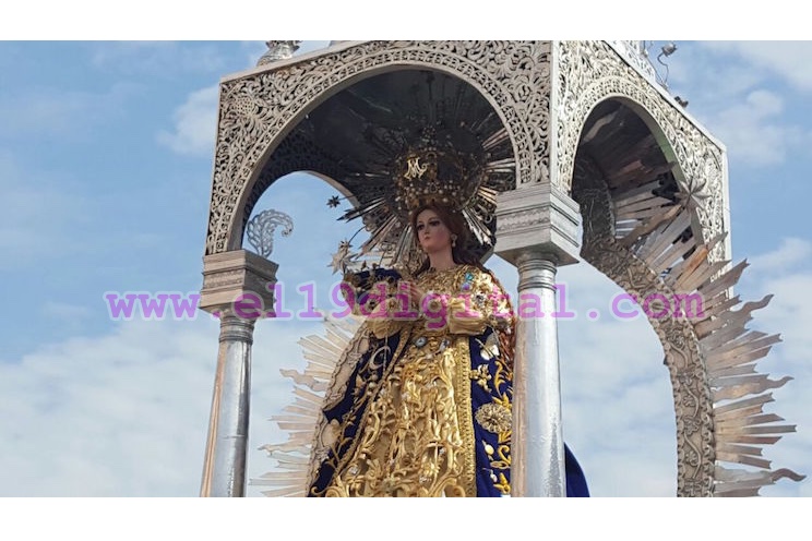 Nuestra Señora del Trono es declarada Huésped de Honor en la ciudad de Masaya