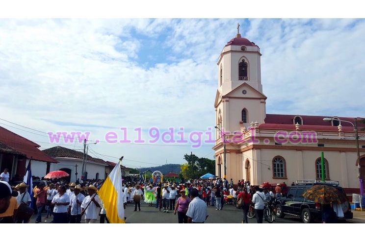 Nuestra Señora del Trono es declarada Huésped de Honor en la ciudad de Masaya