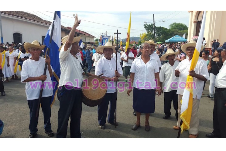 Nuestra Señora del Trono es declarada Huésped de Honor en la ciudad de Masaya