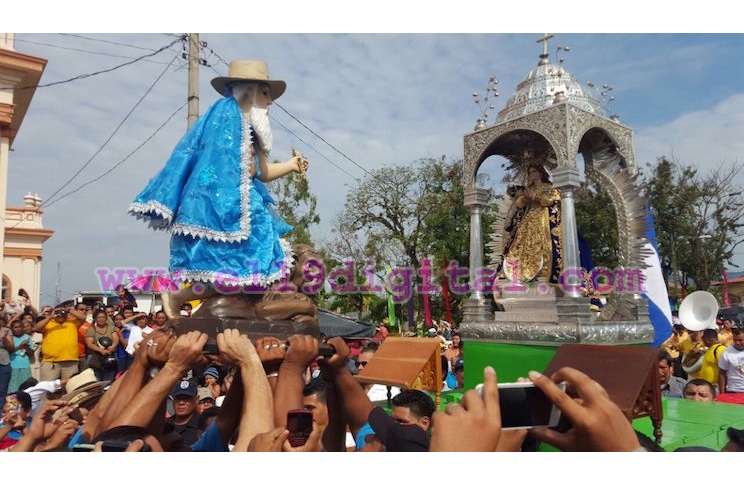 Nuestra Señora del Trono es declarada Huésped de Honor en la ciudad de Masaya