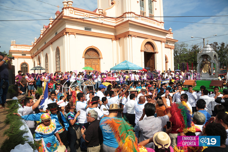 Nuestra Señora del Trono es declarada Huésped de Honor en la ciudad de Masaya