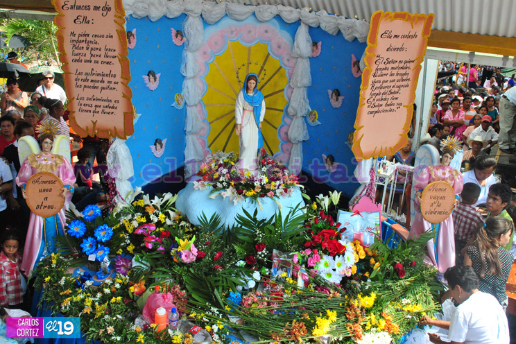 Celebran el 36 aniversario de las apariciones de la Virgen María en Cuapa