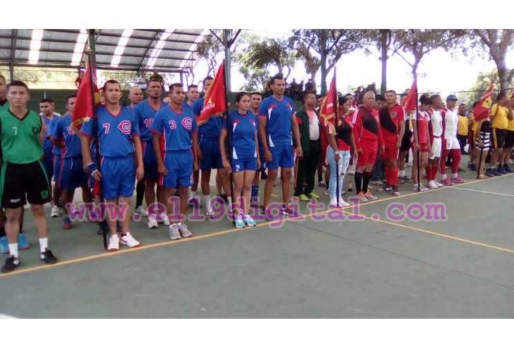 Ejército de Nicaragua inaugura XIV campeonato de voleibol