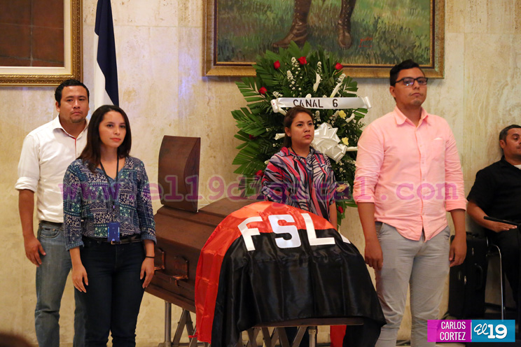 Emotiva despedida del compañero Marcio Vargas