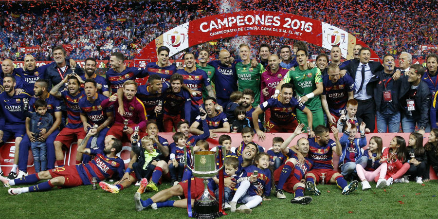 Barcelona vence a Sevilla y se queda con la Copa del Rey