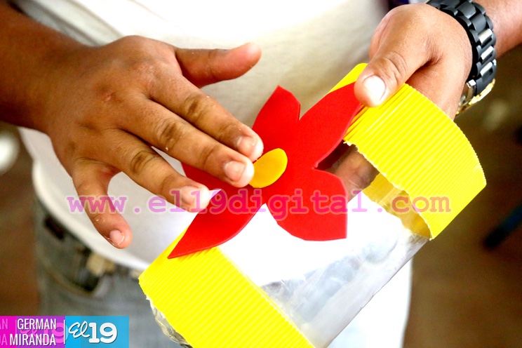 Un original regalo para mamá utilizando materiales reciclados