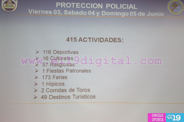 Policía Nacional presenta resultados del plan de seguridad en el campo