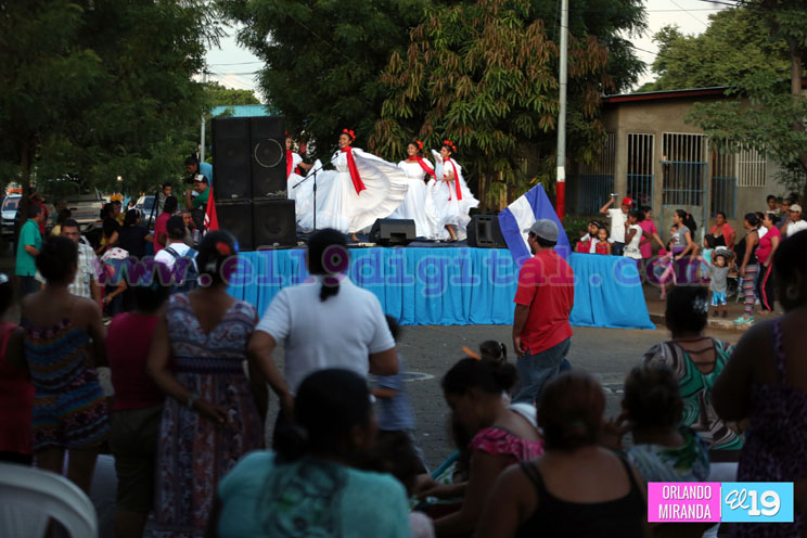 Comunidad del barrio 14 de junio realiza acto en conmemoración a sus Héroes y Mártires