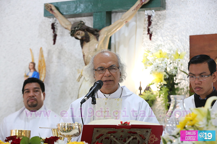Cardenal Brenes celebra junto a feligreses a San Luis de Gonzaga