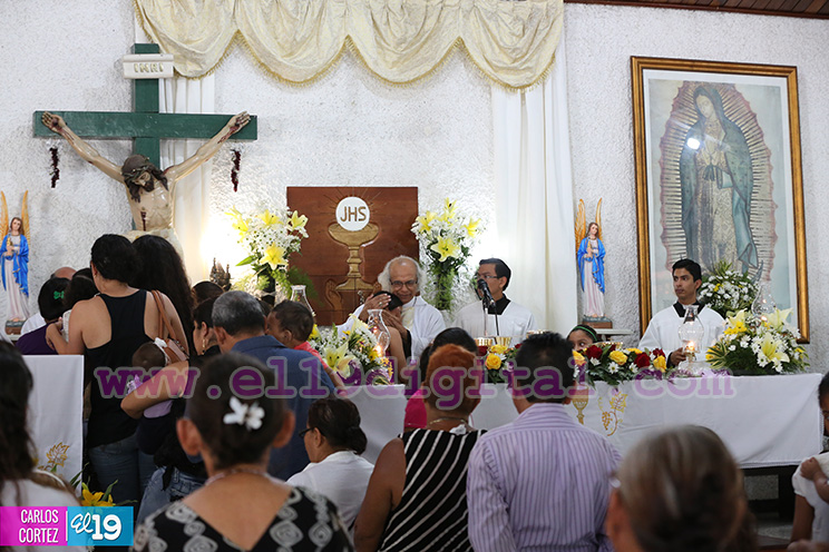 Cardenal Brenes celebra junto a feligreses a San Luis de Gonzaga