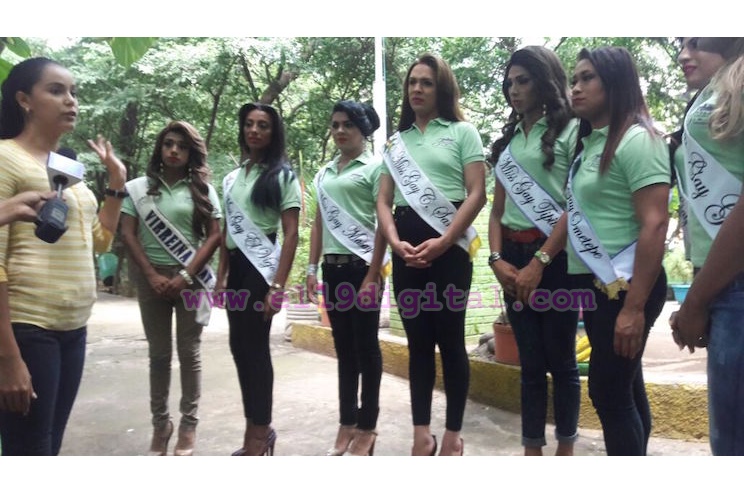 Candidatas de Miss Gay Nicaragua visitan Arboretum Nacional