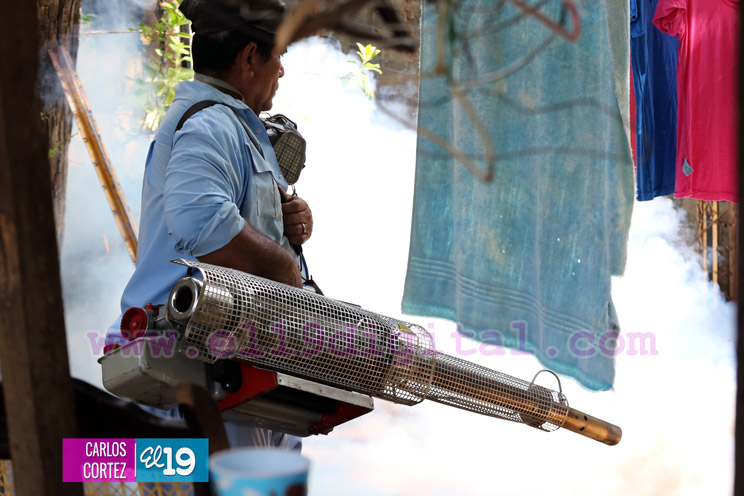 Barrios de Managua comprometidos con la lucha antiepidémica