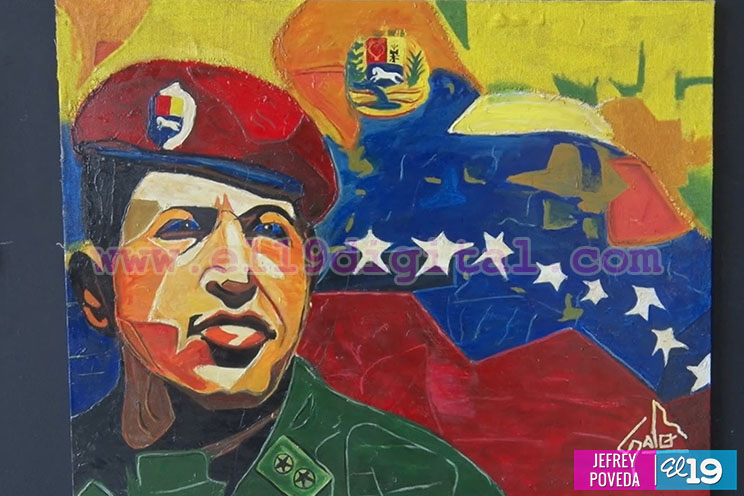 Abren al público exposición de artes plásticas en saludo al 37 aniversario de la Revolución Popular Sandinista