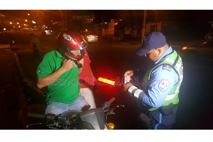Policía Nacional ejecuta plan especial para garantizar la seguridad vial en Managua 
