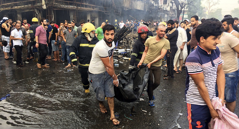 Ya son 165 muertos en el atentado en el centro de Bagdad