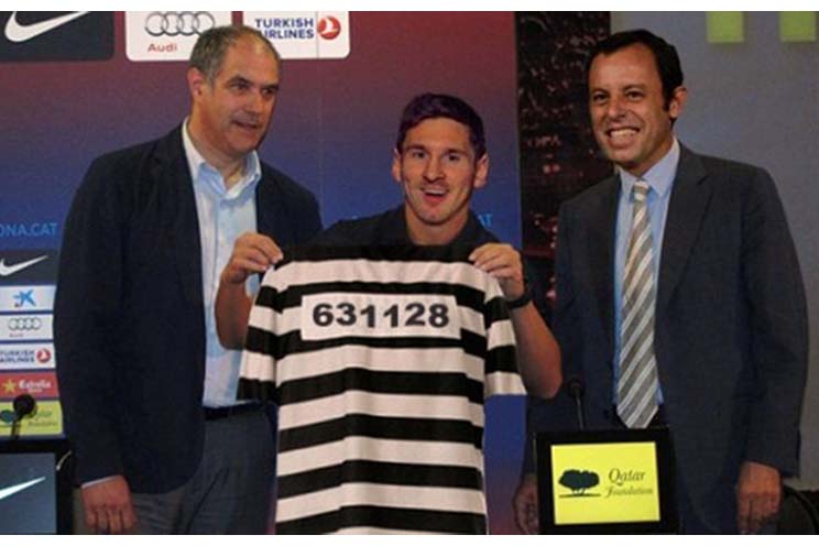 Avalancha de memes también condena a Messi por fraude fiscal