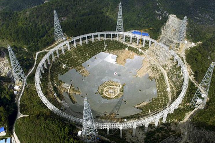 Listo el radiotelescopio con el que China buscará extraterrestres