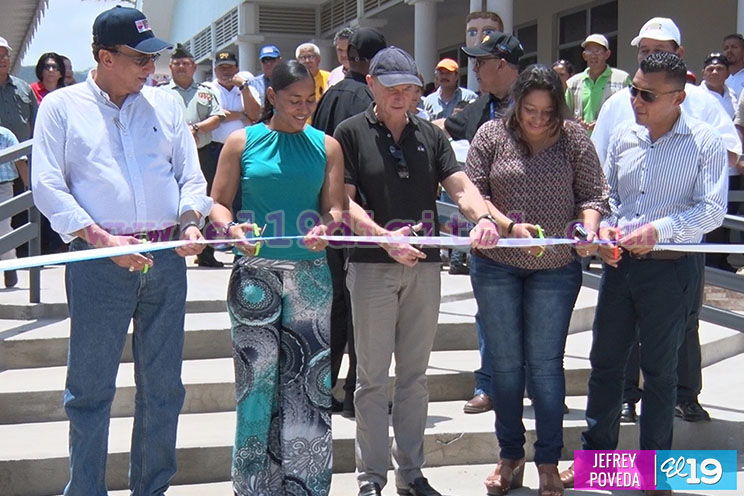 Inauguran obras terrestres del Centro Turístico y Embarcadero de San Juan del Sur