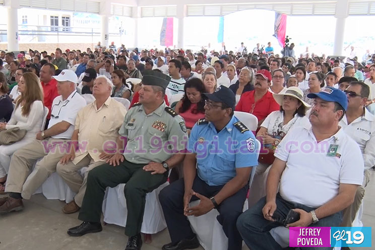 Inauguran obras terrestres del Centro Turístico y Embarcadero de San Juan del Sur