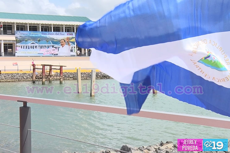 Inauguran obras terrestres del Centro Turístico y Embarcadero de San Juan del Sur