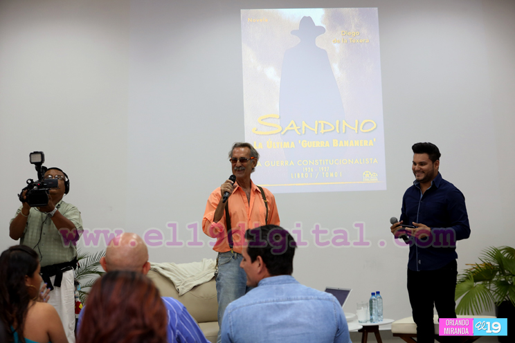 Cineasta puertorriqueño revive la historia de Sandino en una novela