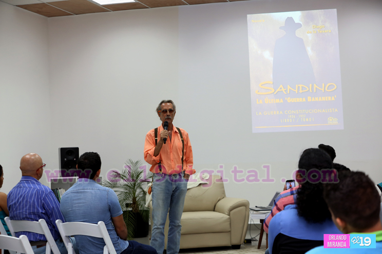 Cineasta puertorriqueño revive la historia de Sandino en una novela