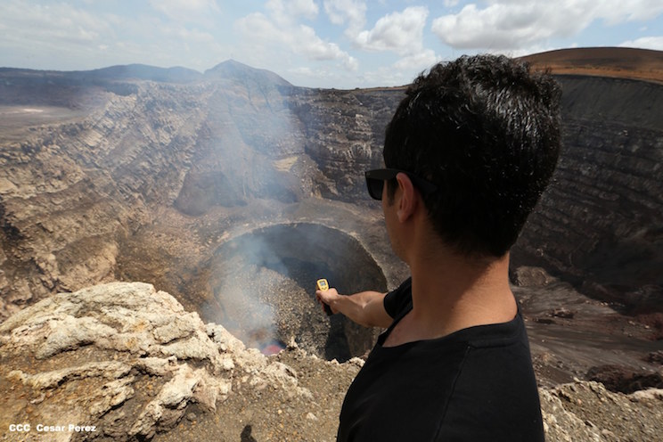 Compañera Rosario anuncia llegada de Sam Cossman y su equipo de producción para realizar expedición a la caldera del volcán Masaya