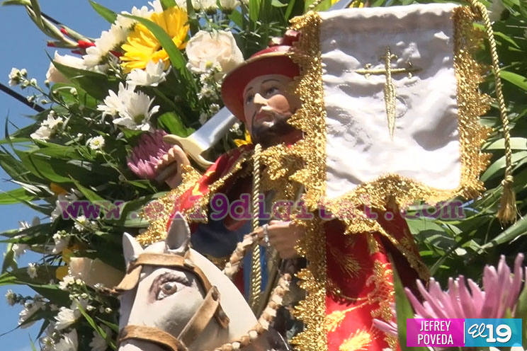 Inician fiestas religiosas en honor a Santa Ana y Santiago Apóstol en Nindirí