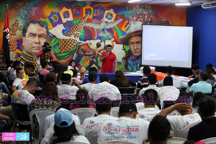 Consejo Nacional de Juventud Sandinista planifica su agenda de trabajo 