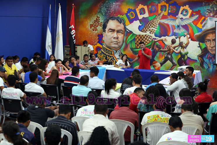 Consejo Nacional de Juventud Sandinista planifica su agenda de trabajo 