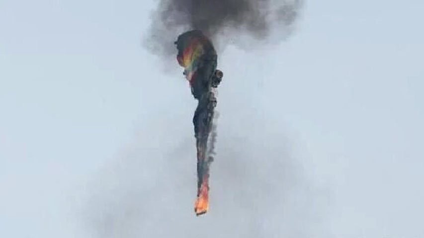 Se incendió y estrelló un globo aerostático con 16 personas a bordo en Texas