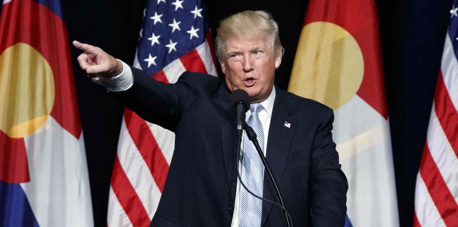 Rescatan a Donald Trump de elevador en Colorado